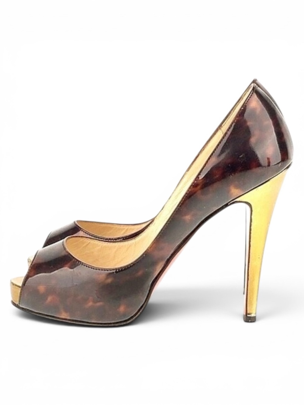 Christian Louboutin Very Privé peep-toe pumps